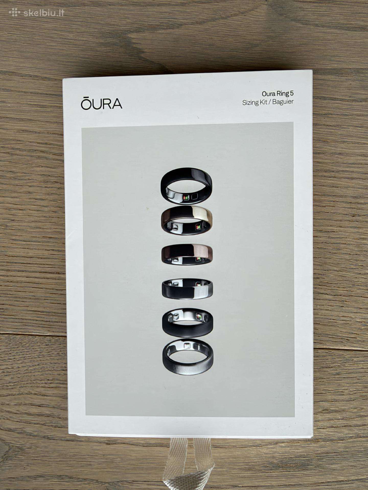 Parduodu Oura ring 5 sizing kit, matavimosi r.
