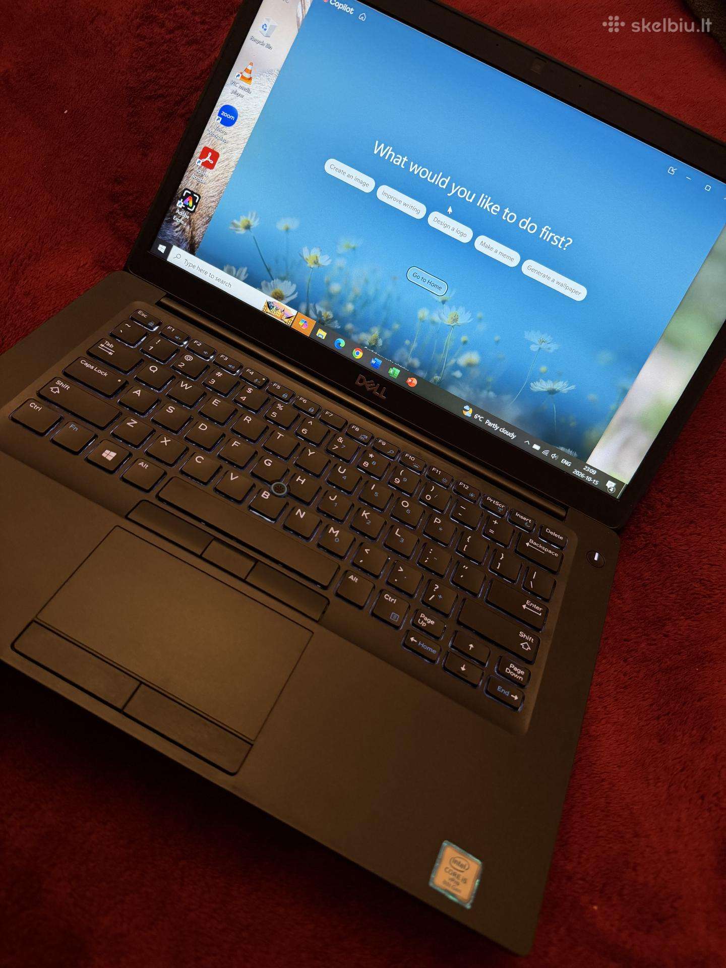 Puikios būklės Dell Latitude 7490! I5-8gen!