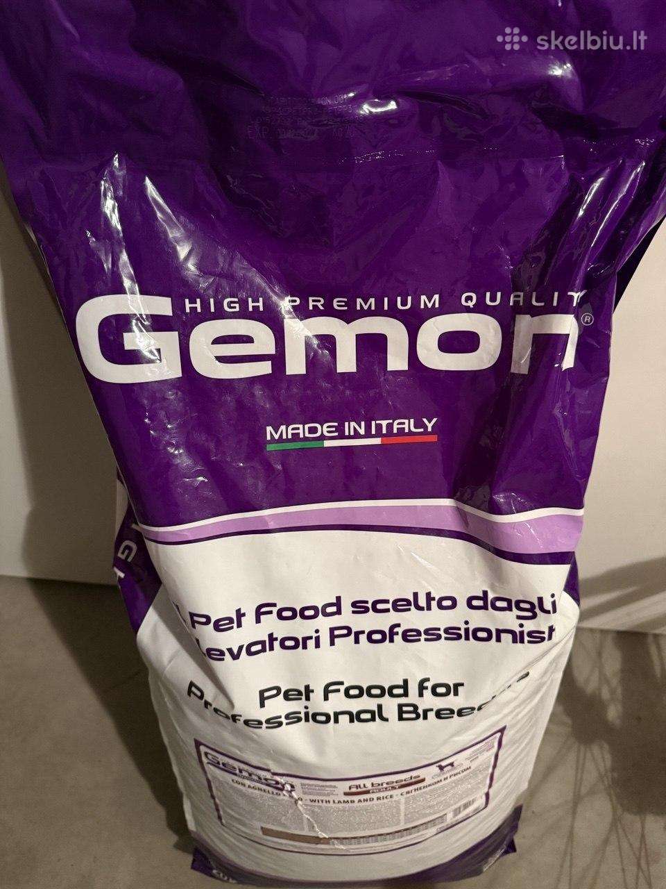 Gemon Adult Lamb & Rice sausas šūnų maistas 20 kg