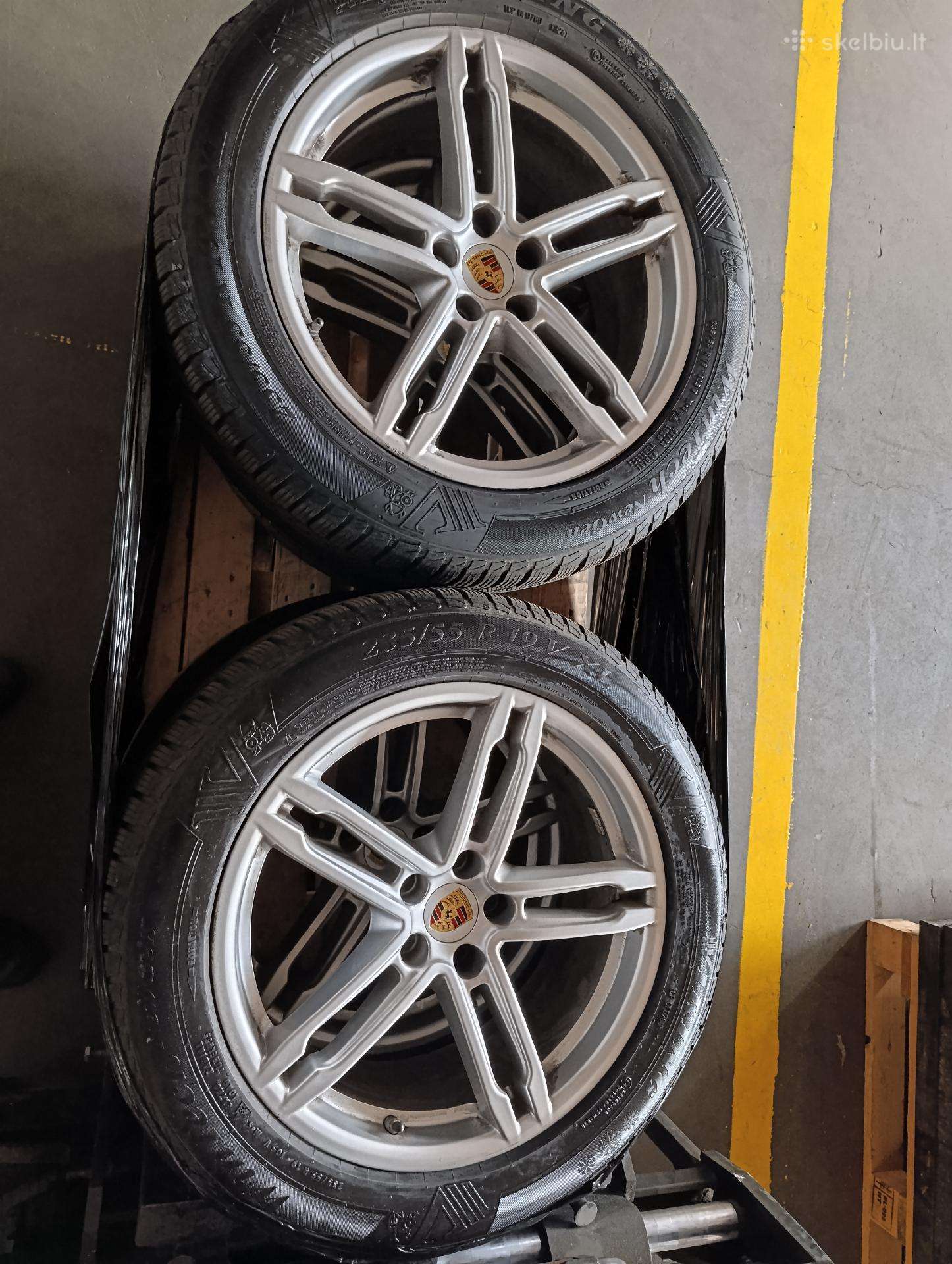 Porsche Macan R19 ratlankiai su žieminėm padangom