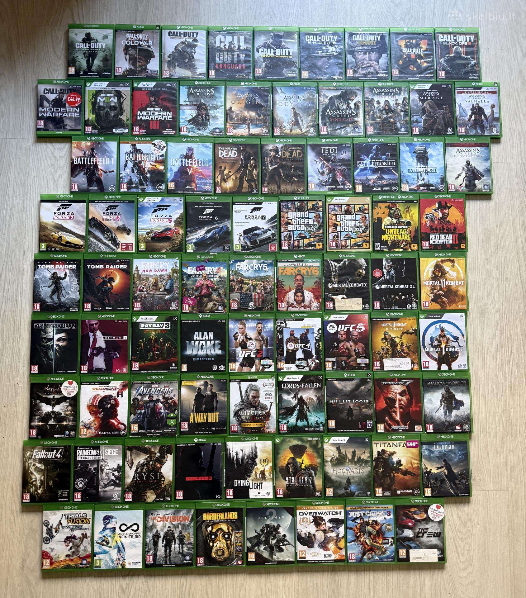 Xbox one žaidimai