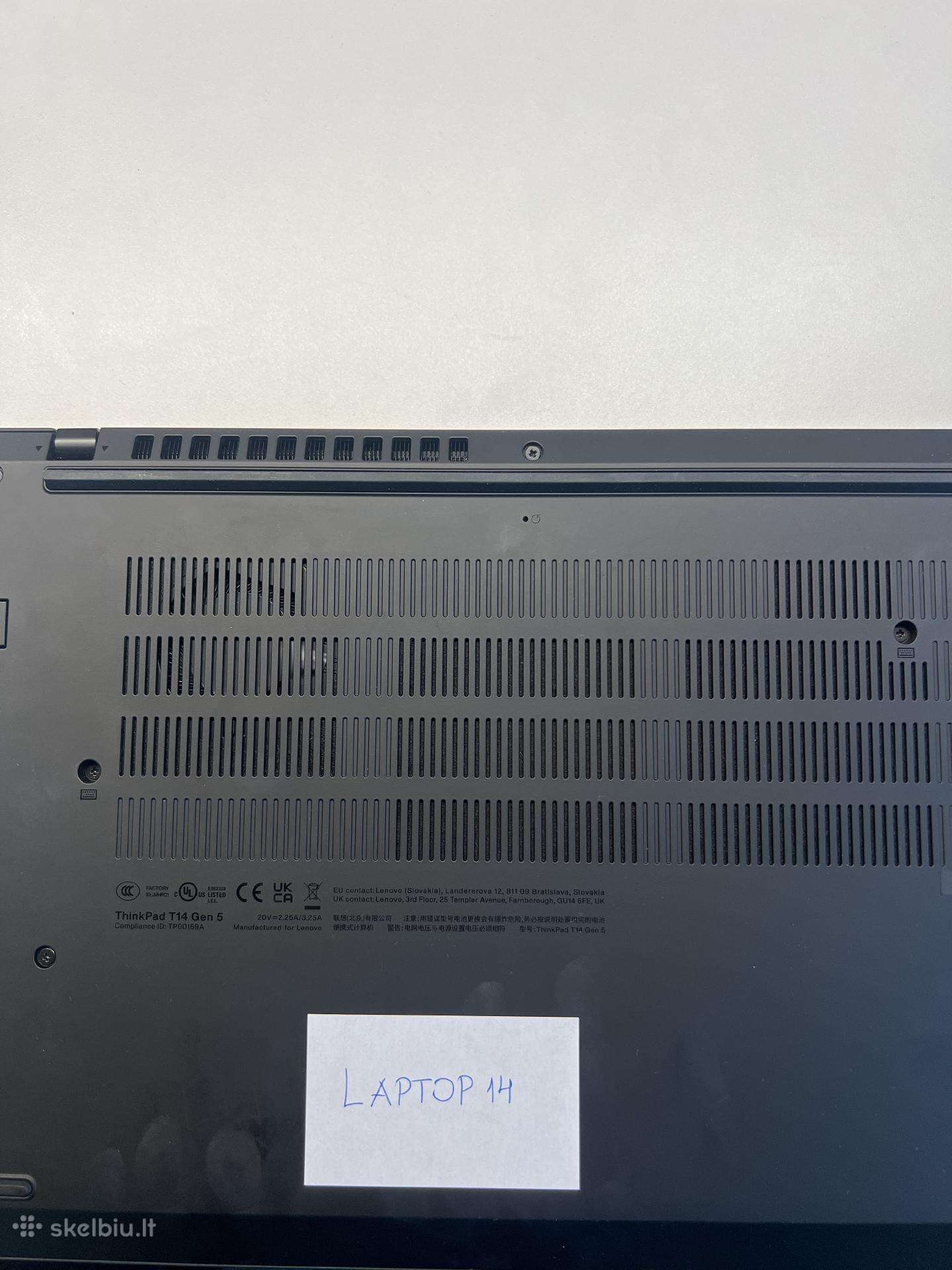 Parduodami nešiojamieji kompiuteriai Lenovo Ultra