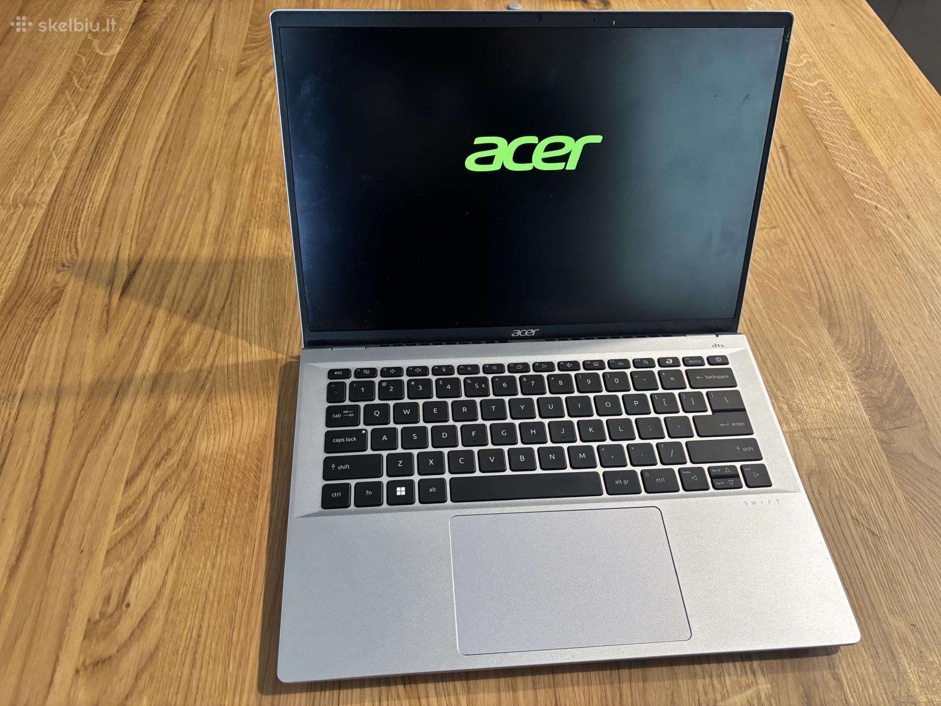 Acer Swift Go 14 Ultra 7, 16 GB, 1 TB, liečiamas