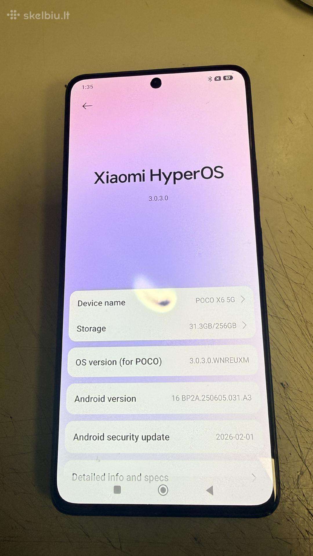 Xiaomi Poco X6 5G su defektu