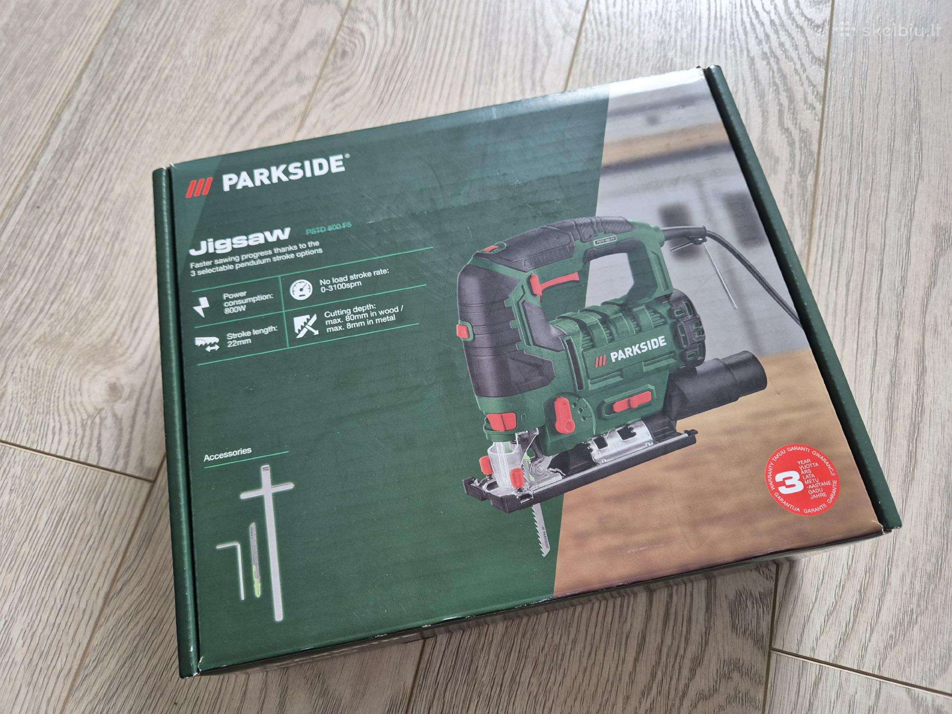 Siaurapjūklis Parkside Pstd 800 F5