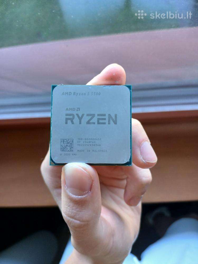 Ryzen 5 5500 defektas