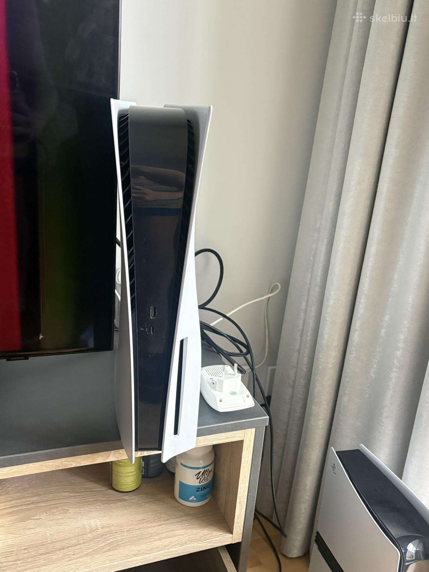 Ps5 fat disc + zaidimai