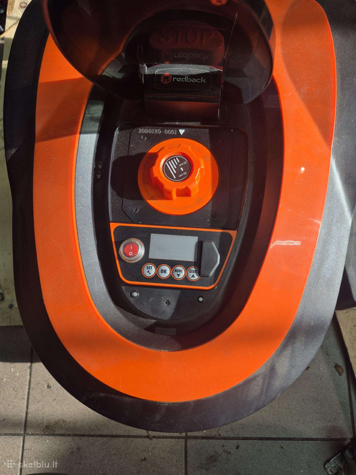 Vejos robotas žoliapjovė redback