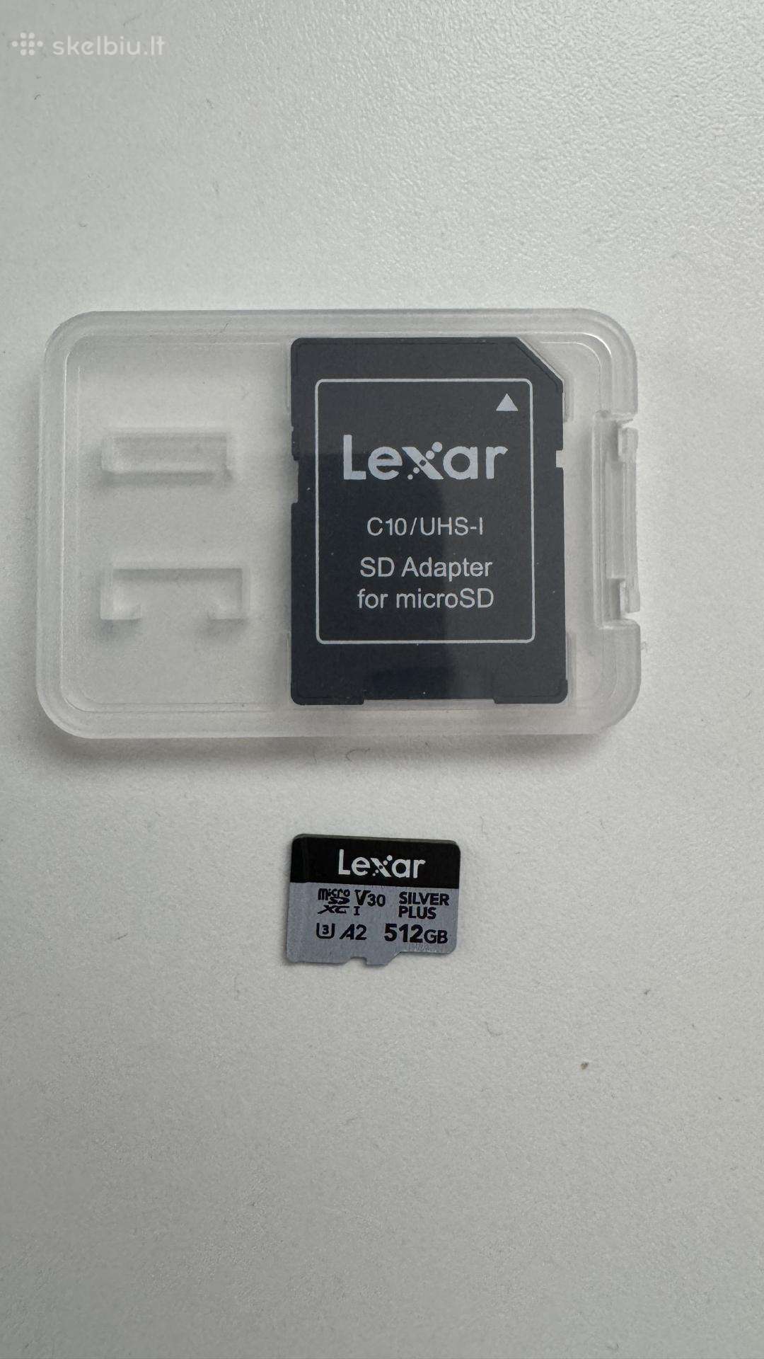 Atminties kortelė Lexar micro sdxc pro