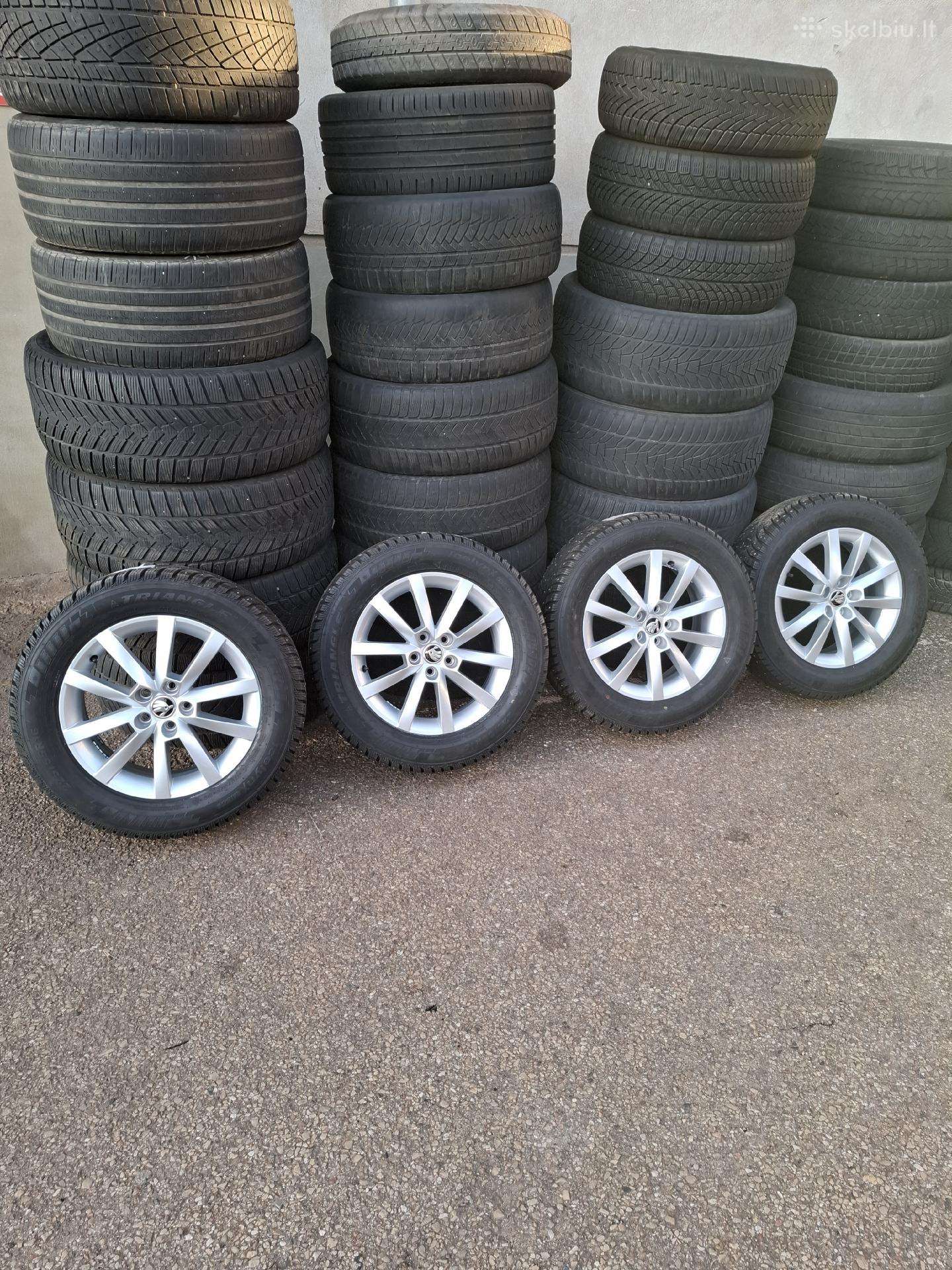Originalus Skoda ratlankiai 6jx16h2 Et38, 4 vnt.
