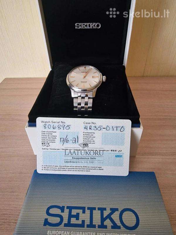 Seiko Presage Cocktail Time