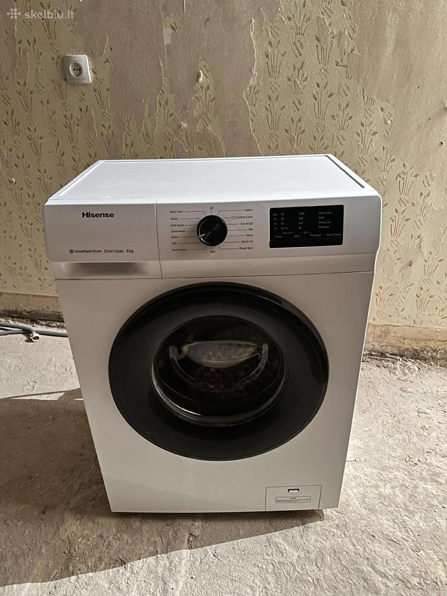 Hisense skalbimo mašina