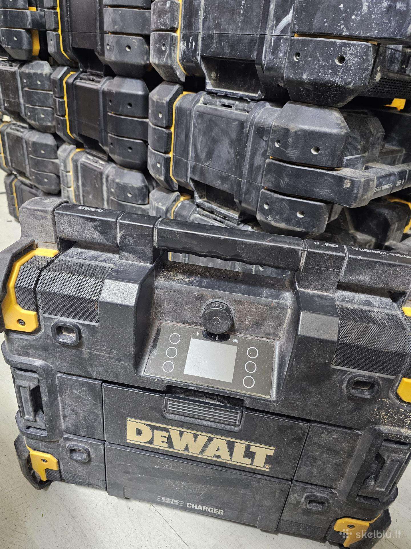 Dewalt tstack radijos brokuotos