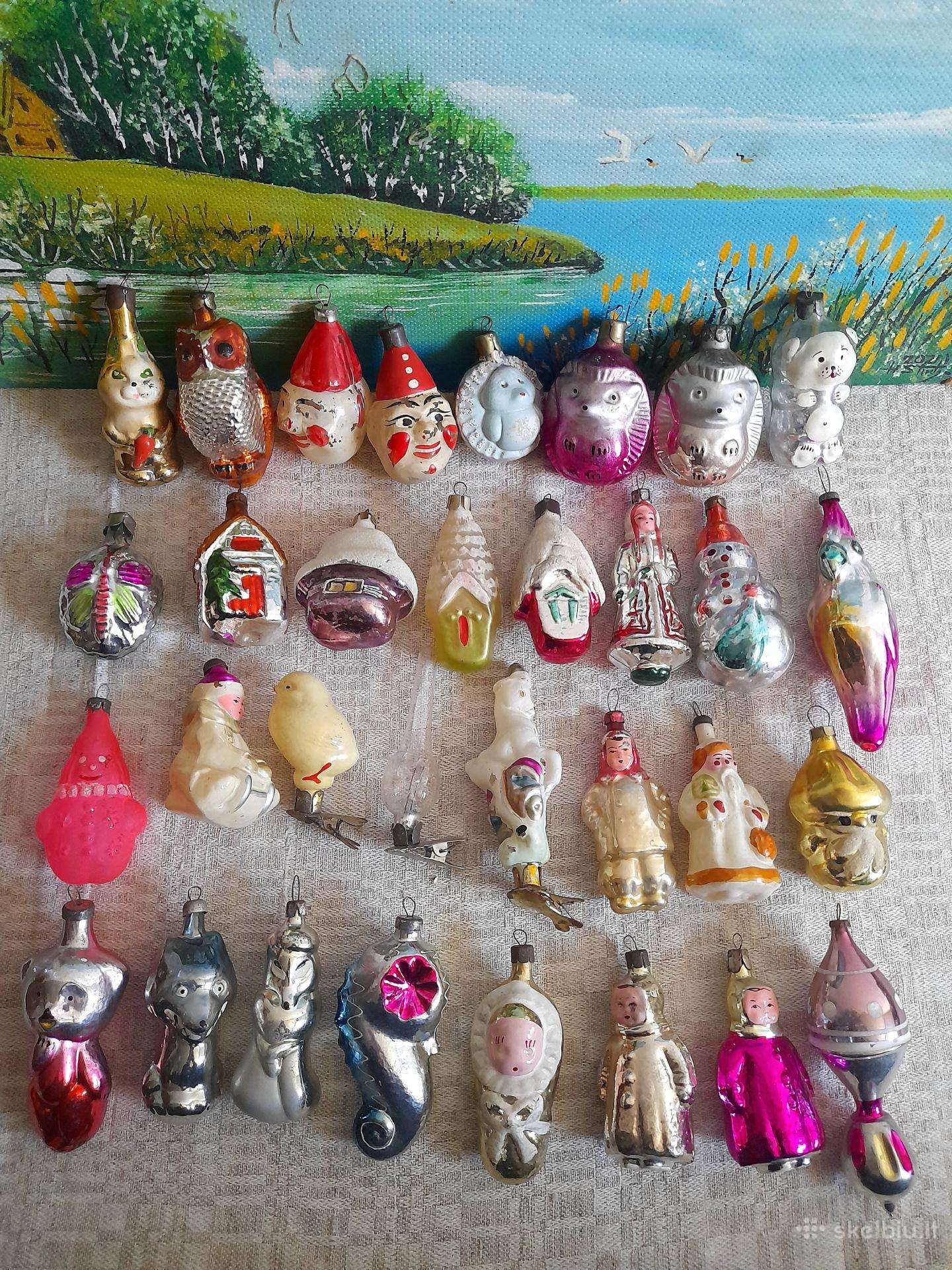 Eglutės žaisliukai