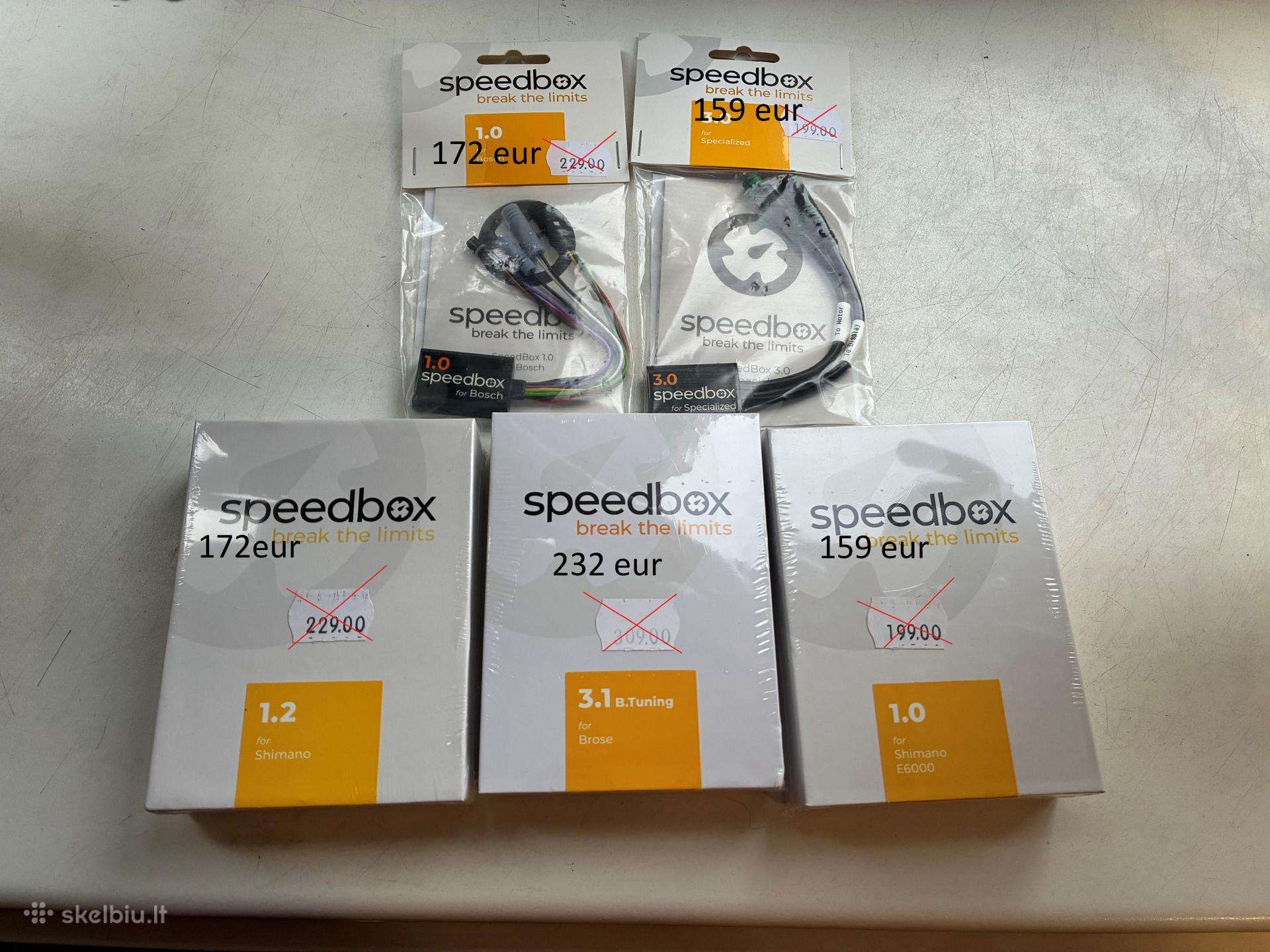Speedbox čipai elektriniams dviračiams