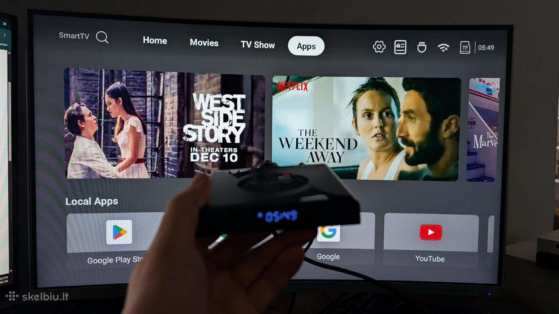 X88 Pro TV priedėlis (Android 13, 4gb RAM / 32gb)
