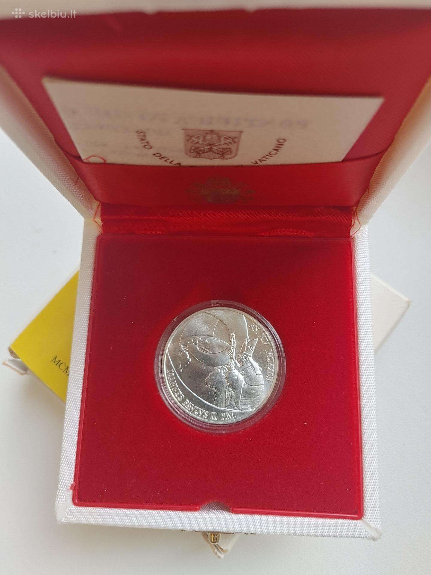 Vatikanas - Popiežius J. Paulius II - 1992 500liru