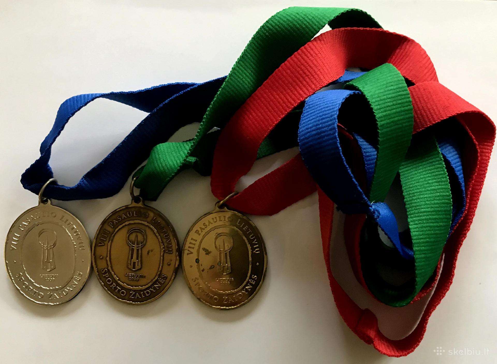 3 medaliai Sporto žaidynės 2009