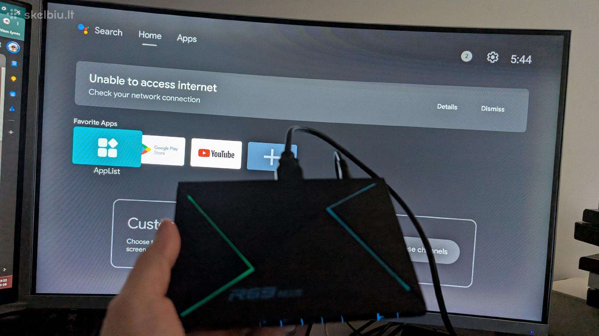 R69 Plus TV priedėlis 4/128gb