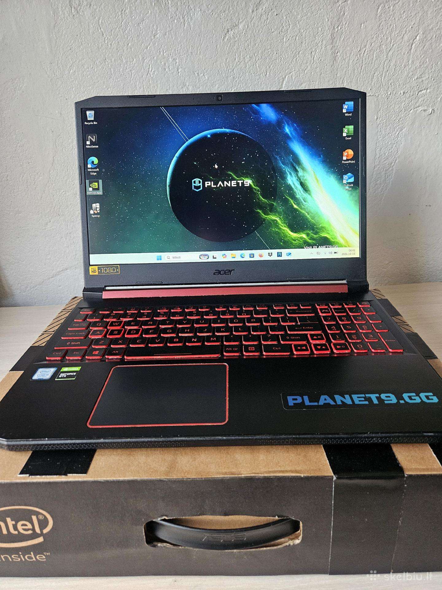 Acer Nitro 5 Gtx 1650 16gb RAM
