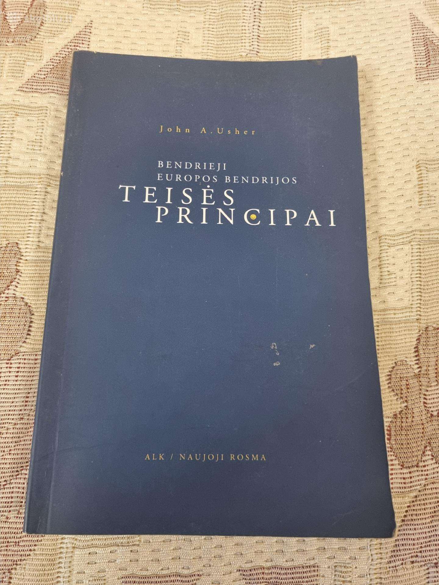 Bendrieji Europos Bendrijos Teisės principai