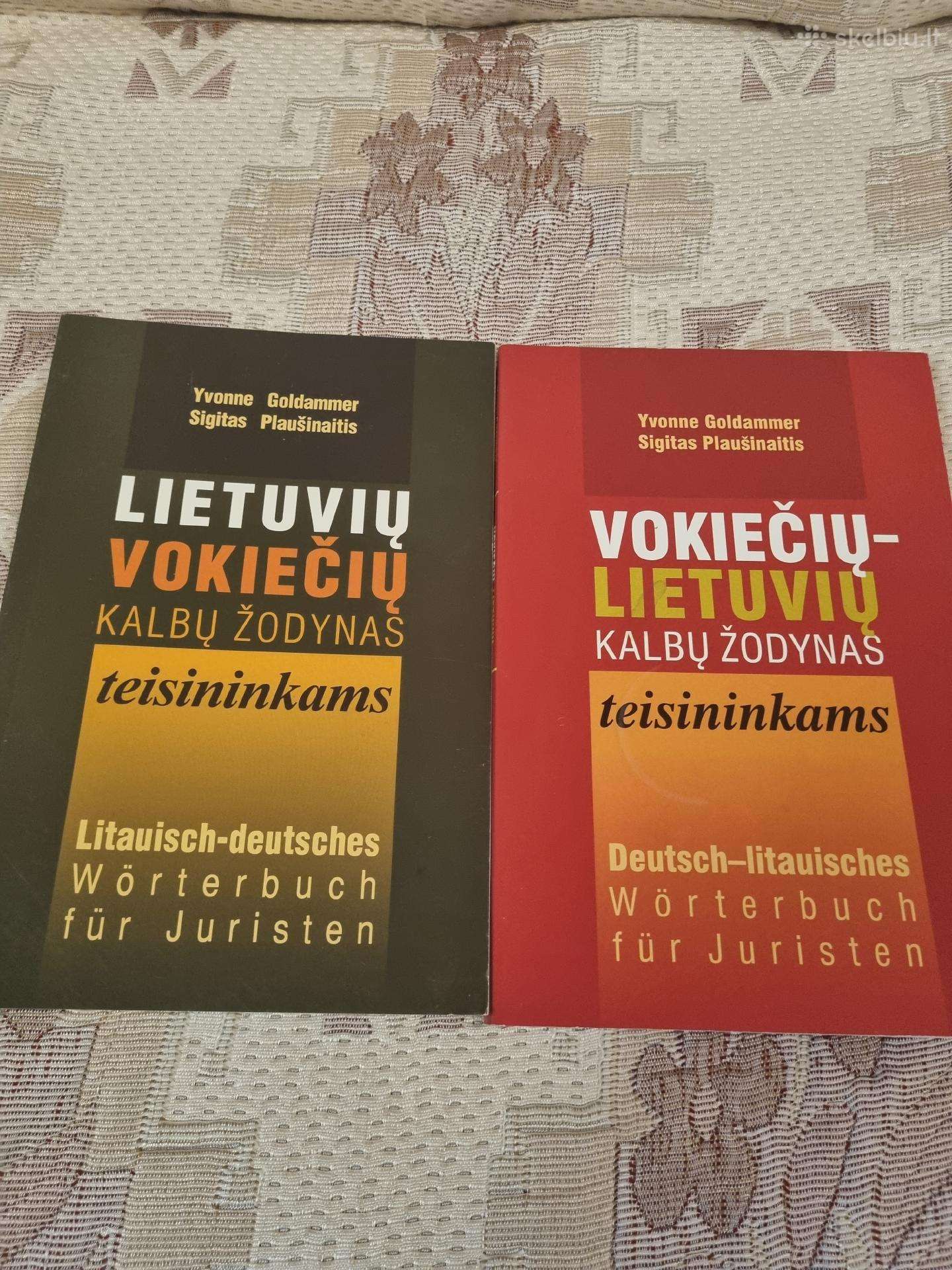 Vokiečių-lietuvių-vokiečių kalbų žodynai