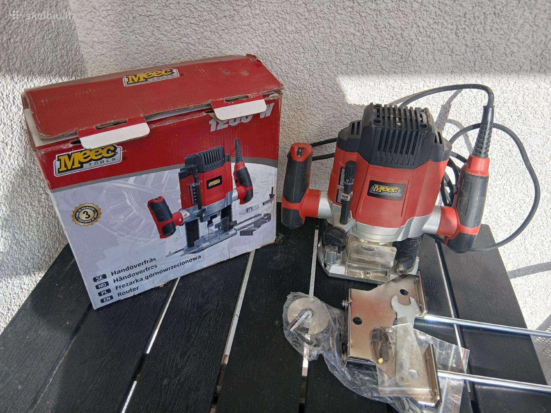 Vertikali rankine freza Mecc 1200