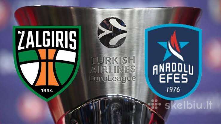 Eurolyga Žalgiris - Efes Pilsen 4vnt. silver zone