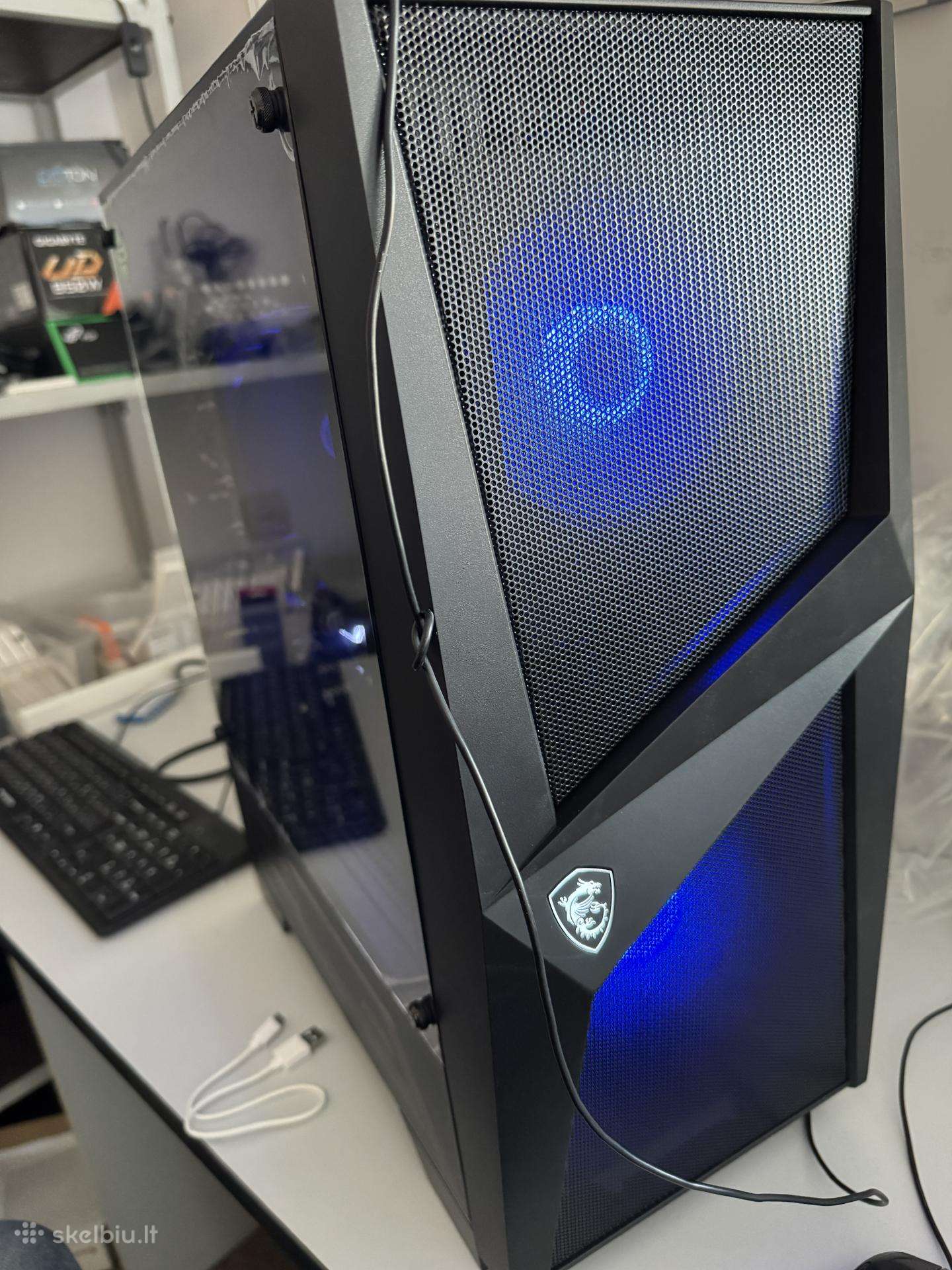 Žaidimų kompiuteris i5-9600k Gtx 1660 Super +WiFi