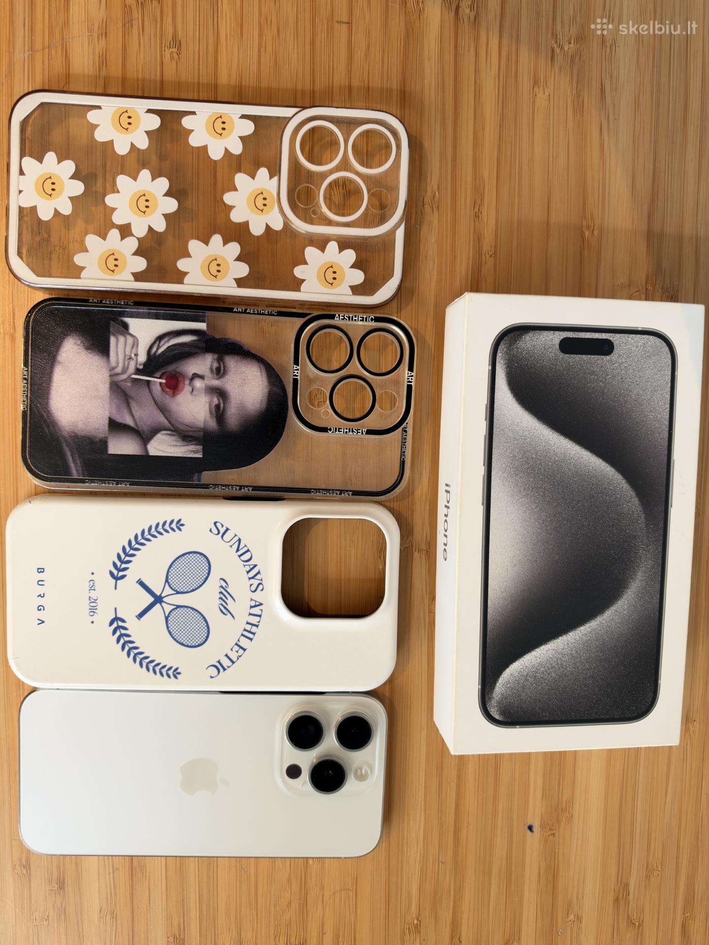 iPhone 15 pro (256 GB, white)