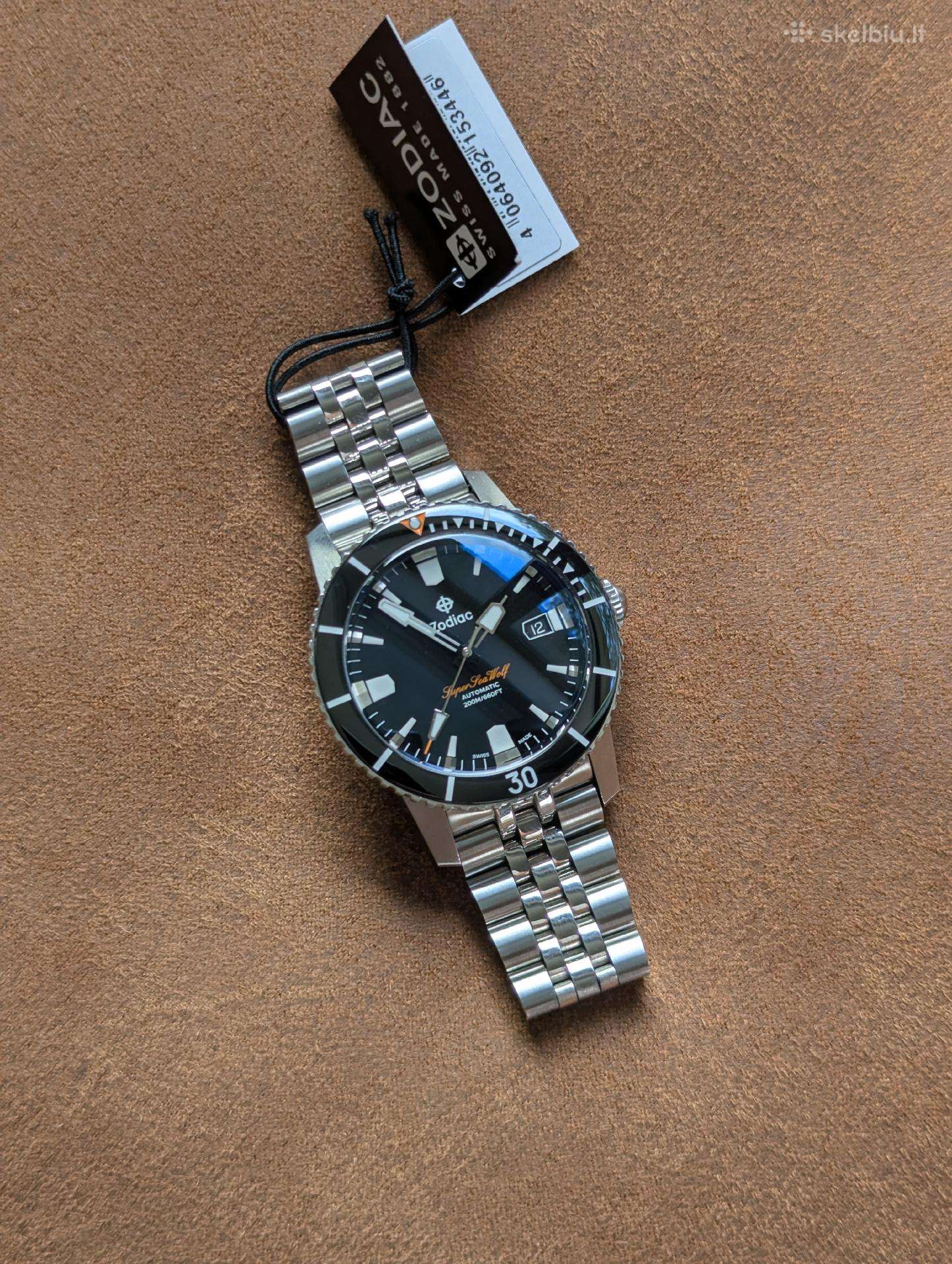 Zodiac Super Sea Wolf Automatic (Zo9296) laikrodis