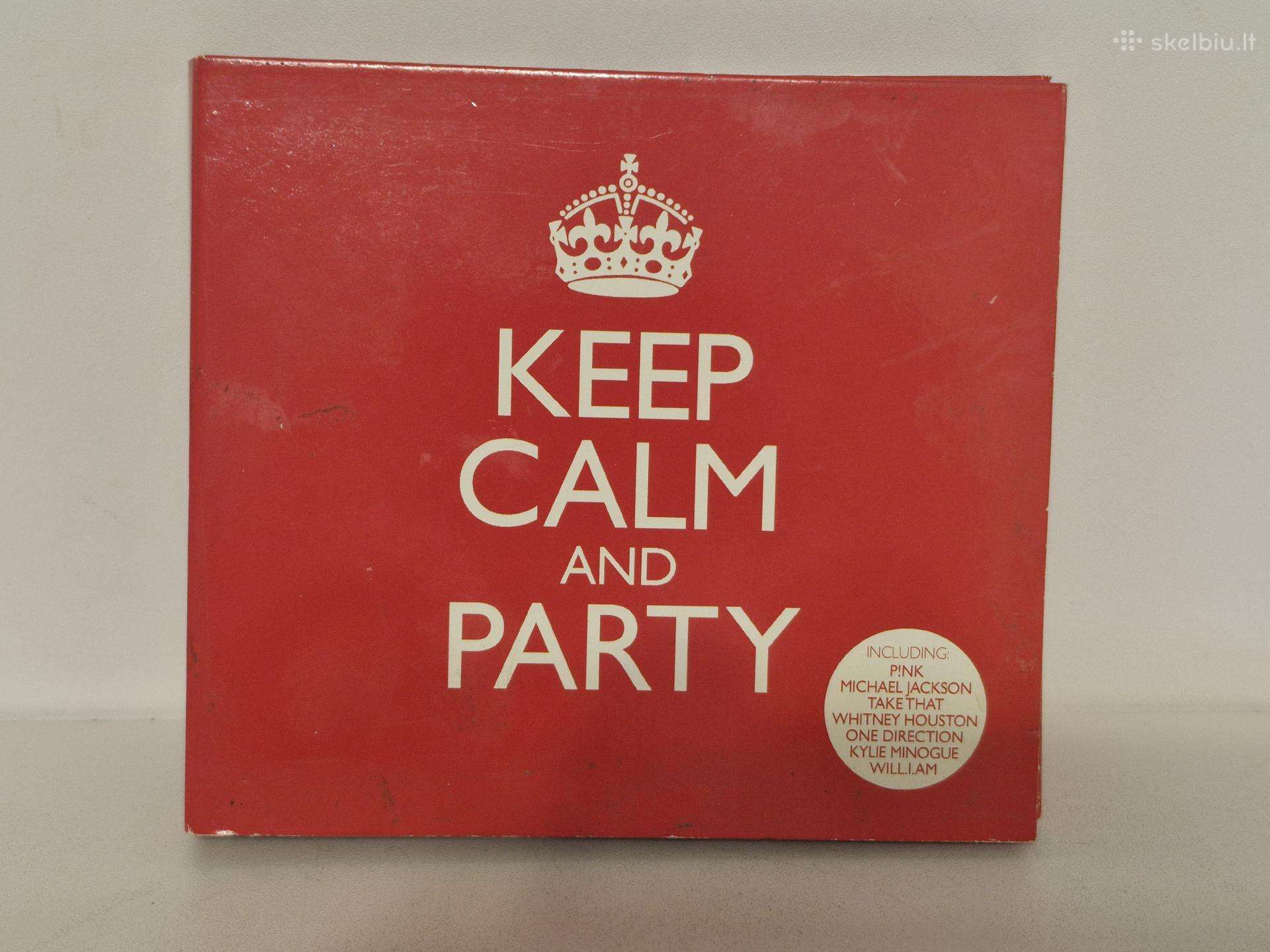 3 CD rinkinys Various – Keep Calm And Party