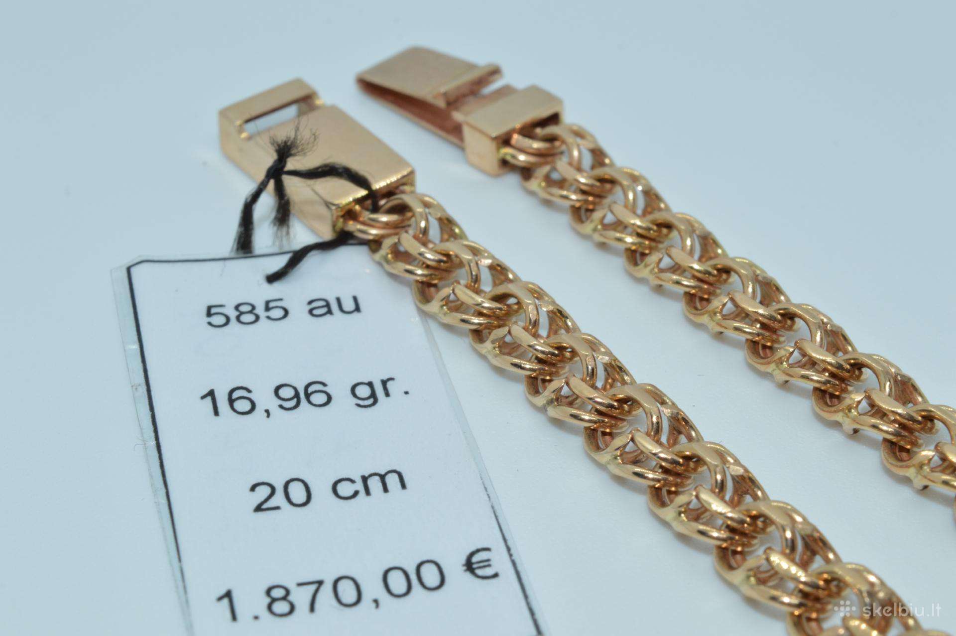 Auksinė apyrankė „bismarkas“
