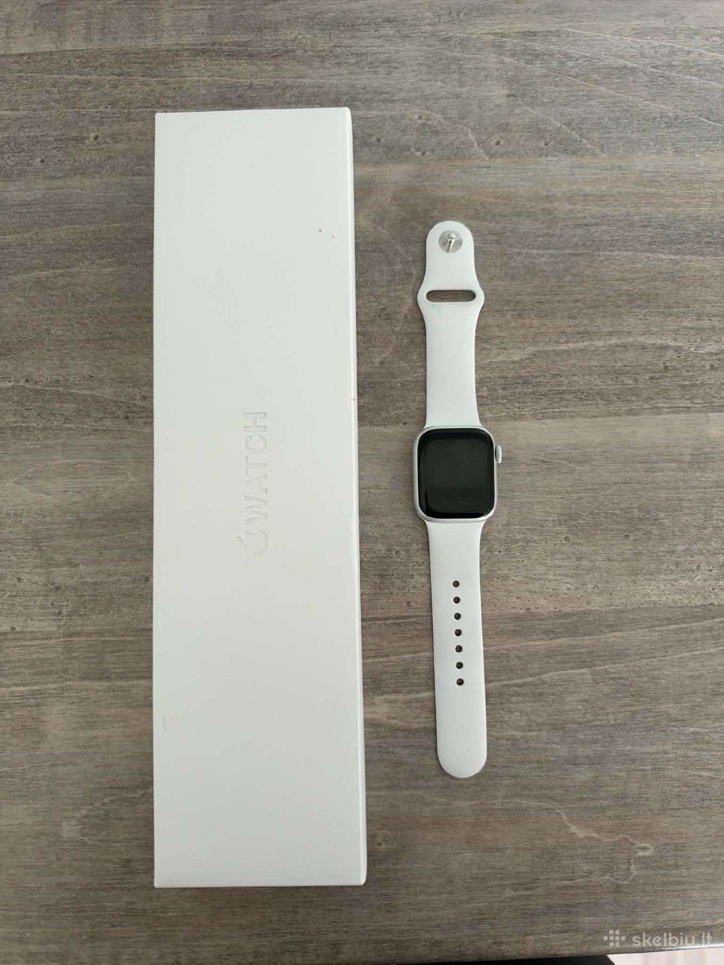 Apple watch Series 8, 41 mm, pilkas.
