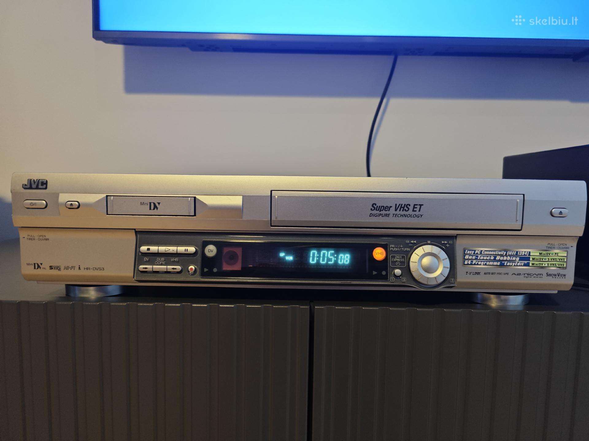 JVC Hr-dvs3eu Super Vhs / Minidv Recorder