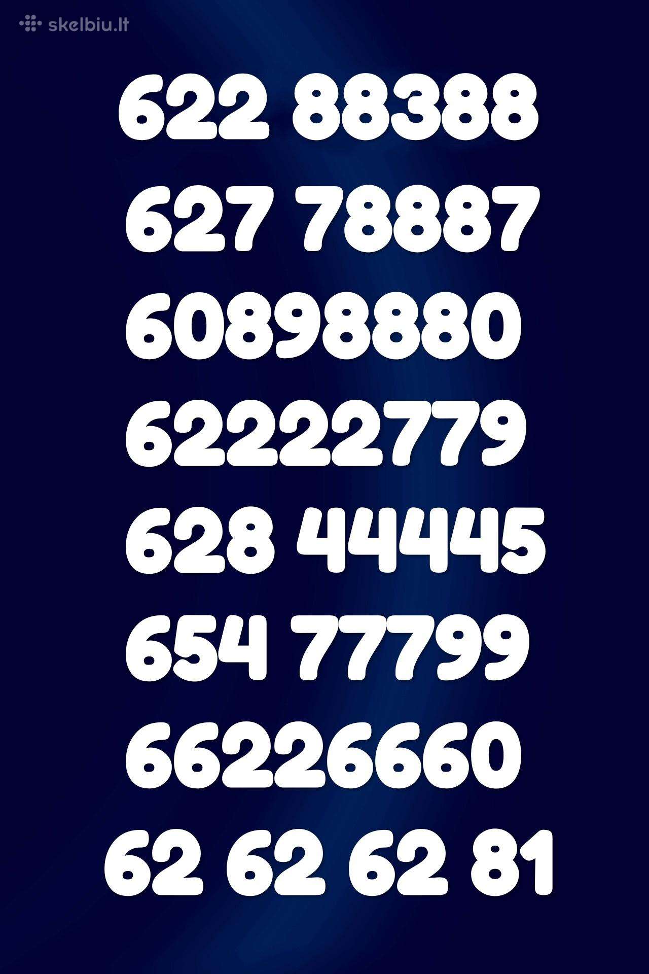 Gražus VIP numeris 688886 ,544443,177771 , 50€/vnt