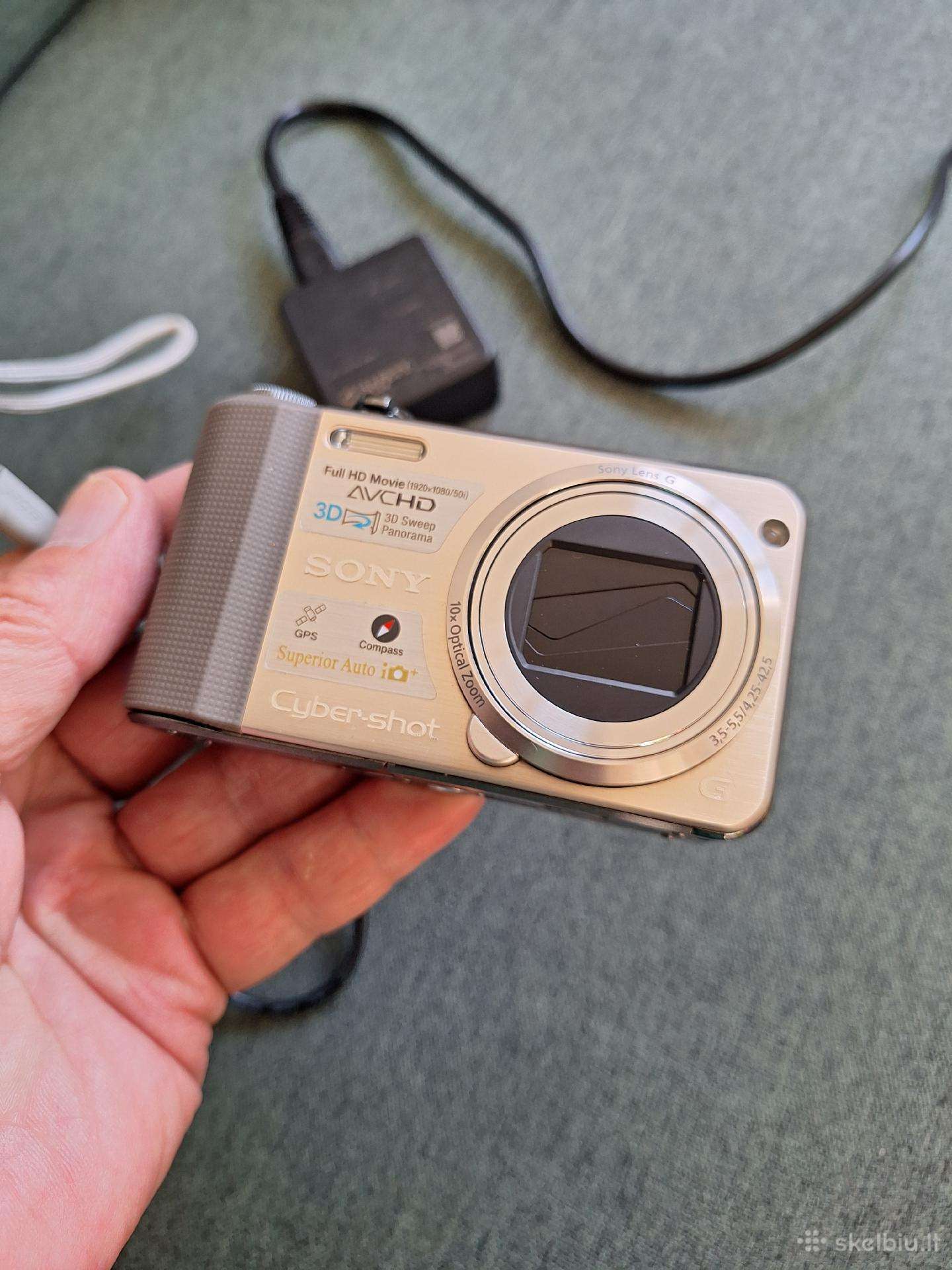 Sony Cyber shot kamera mažai naudota