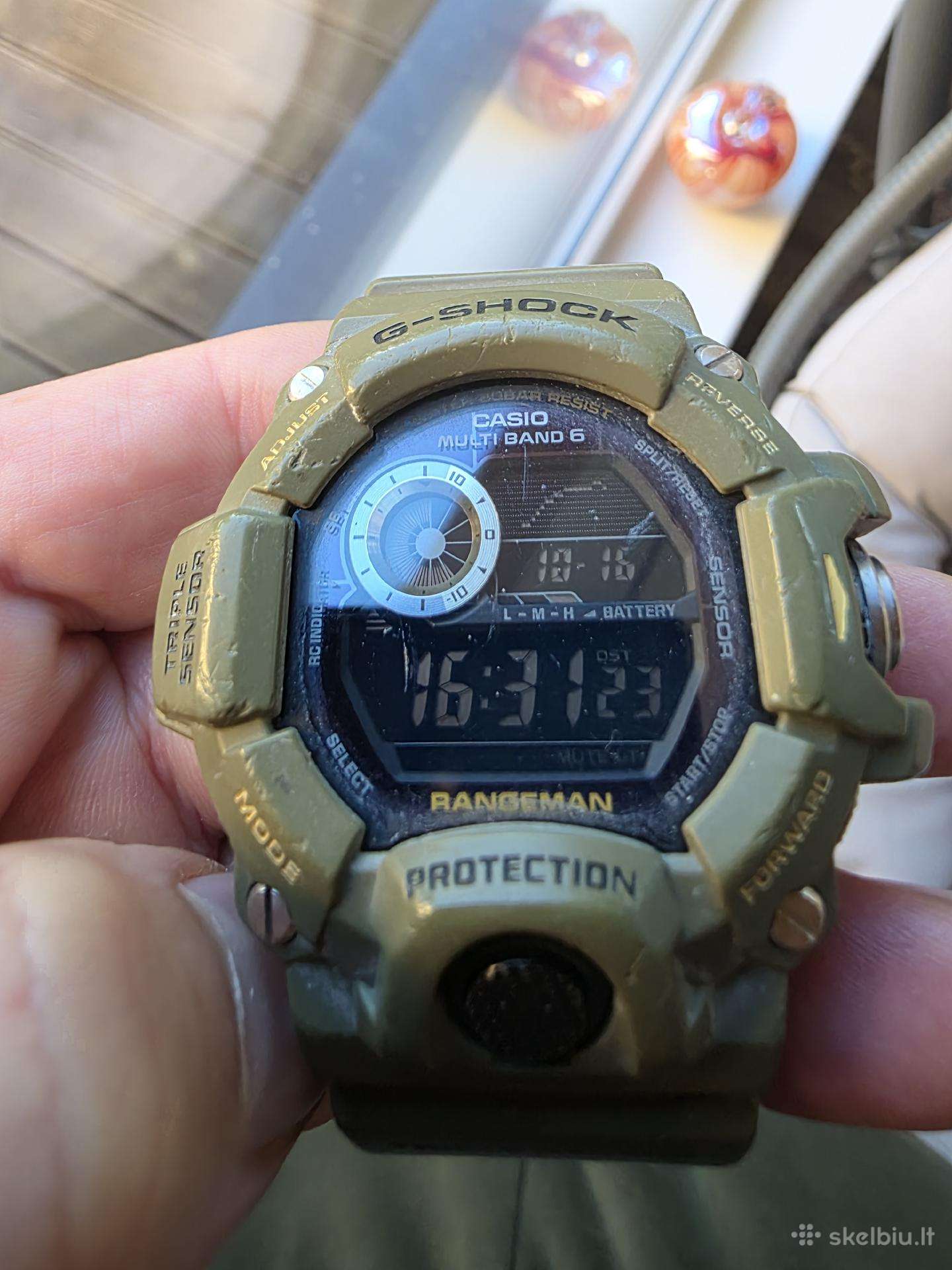 Laikrodis Casio Gshock range master