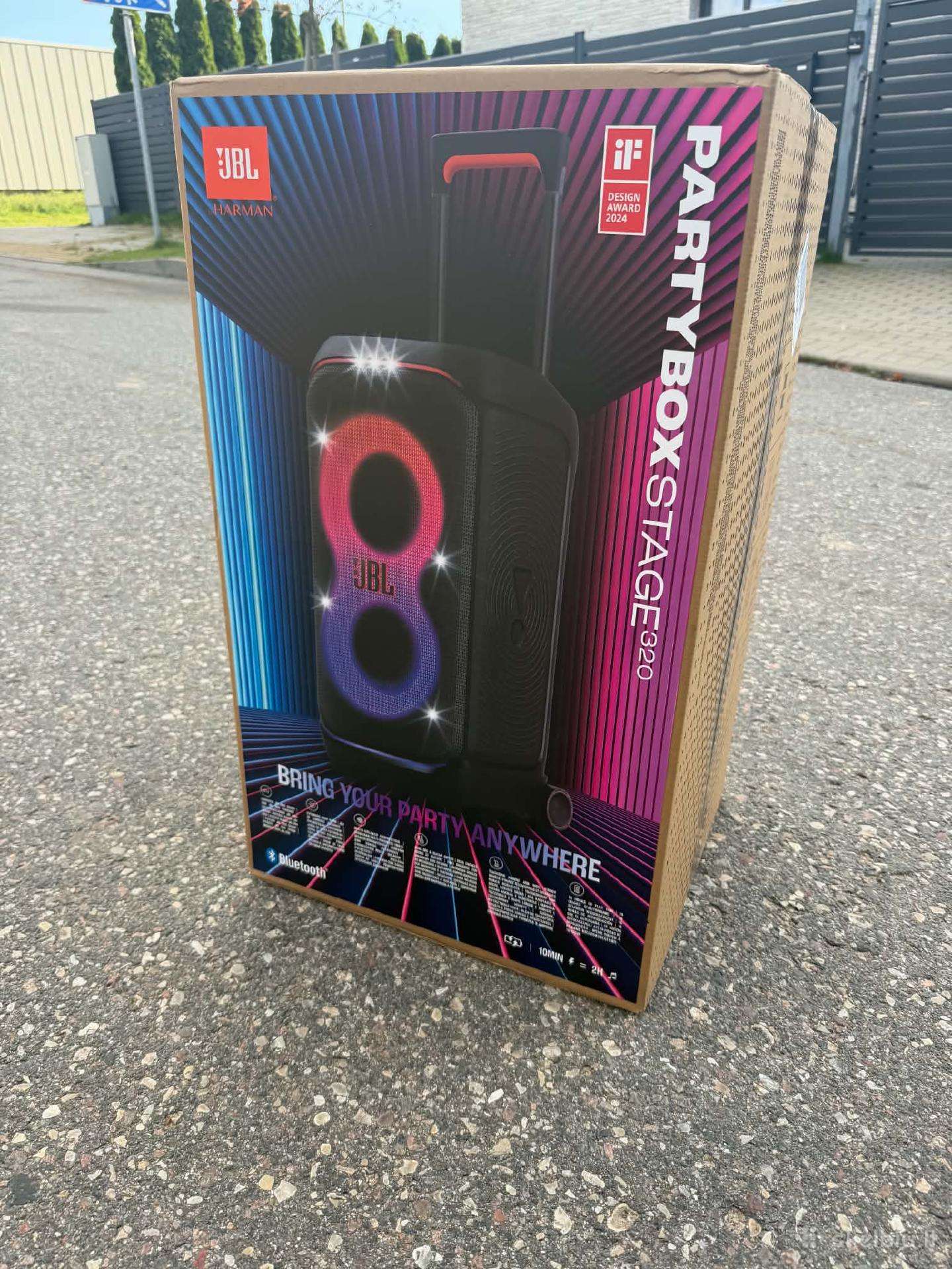 Jbl Party Box Stage 320 kolonėlė