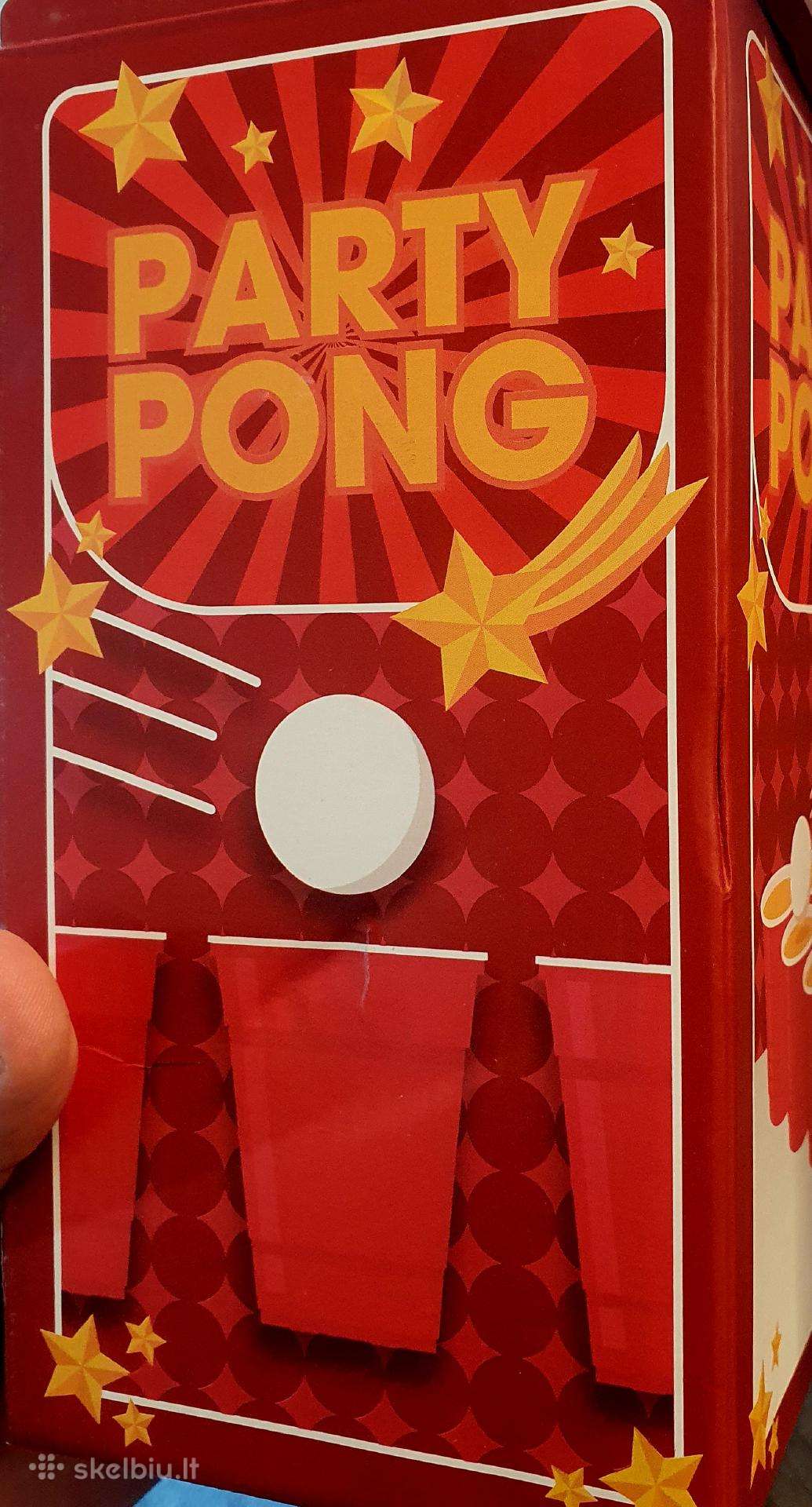 Party Pong (Beer Pong Party Game)