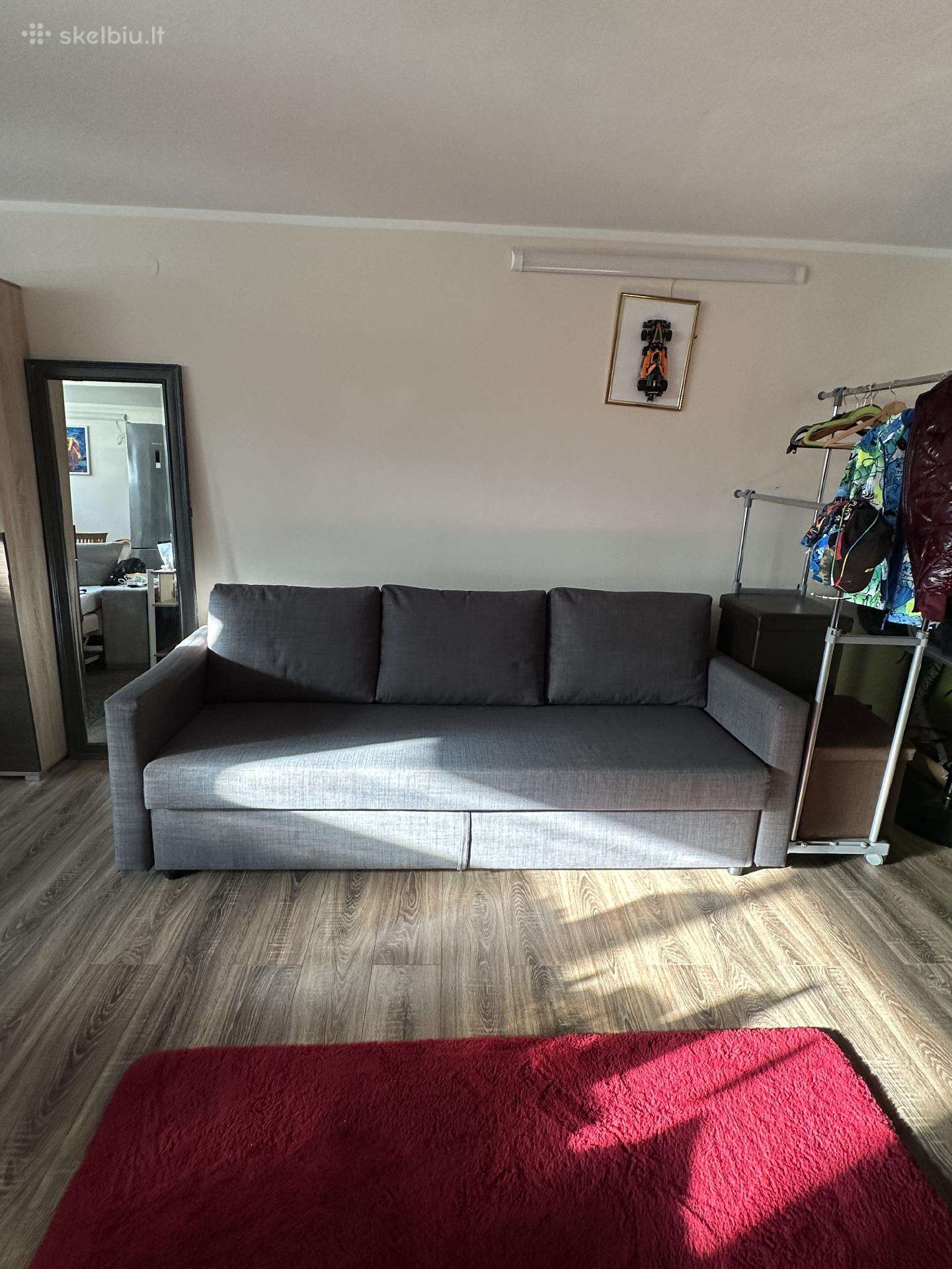 Vimle Triviet sofa/lova,gunnared klasikine pilka