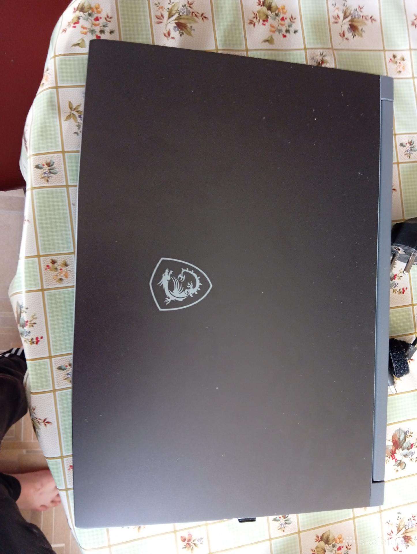 Parduodamas žaidimų kompiuteris Msi Thin15