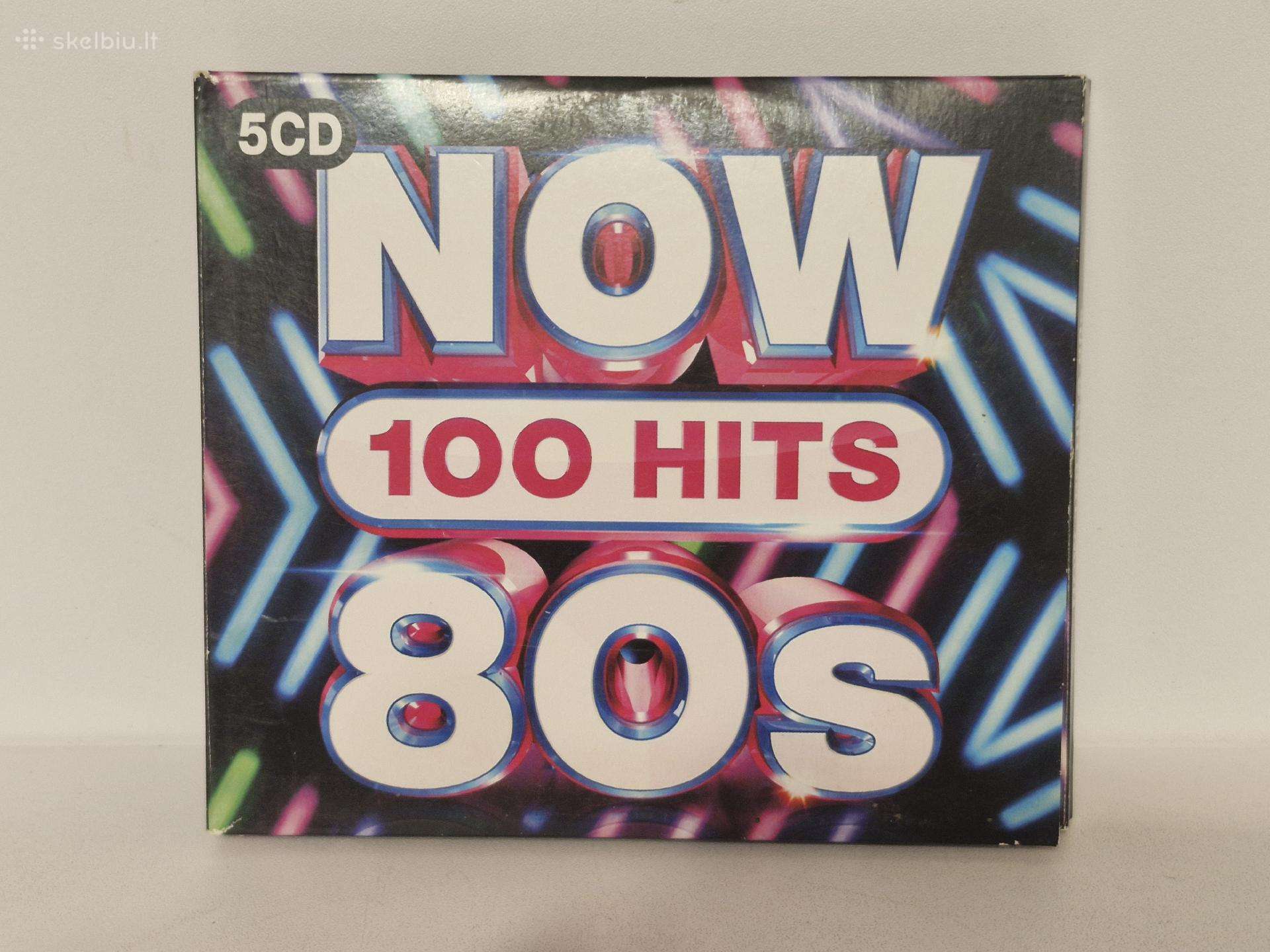 5 Audio CD rinkinys Various – Now 100 Hits 80s