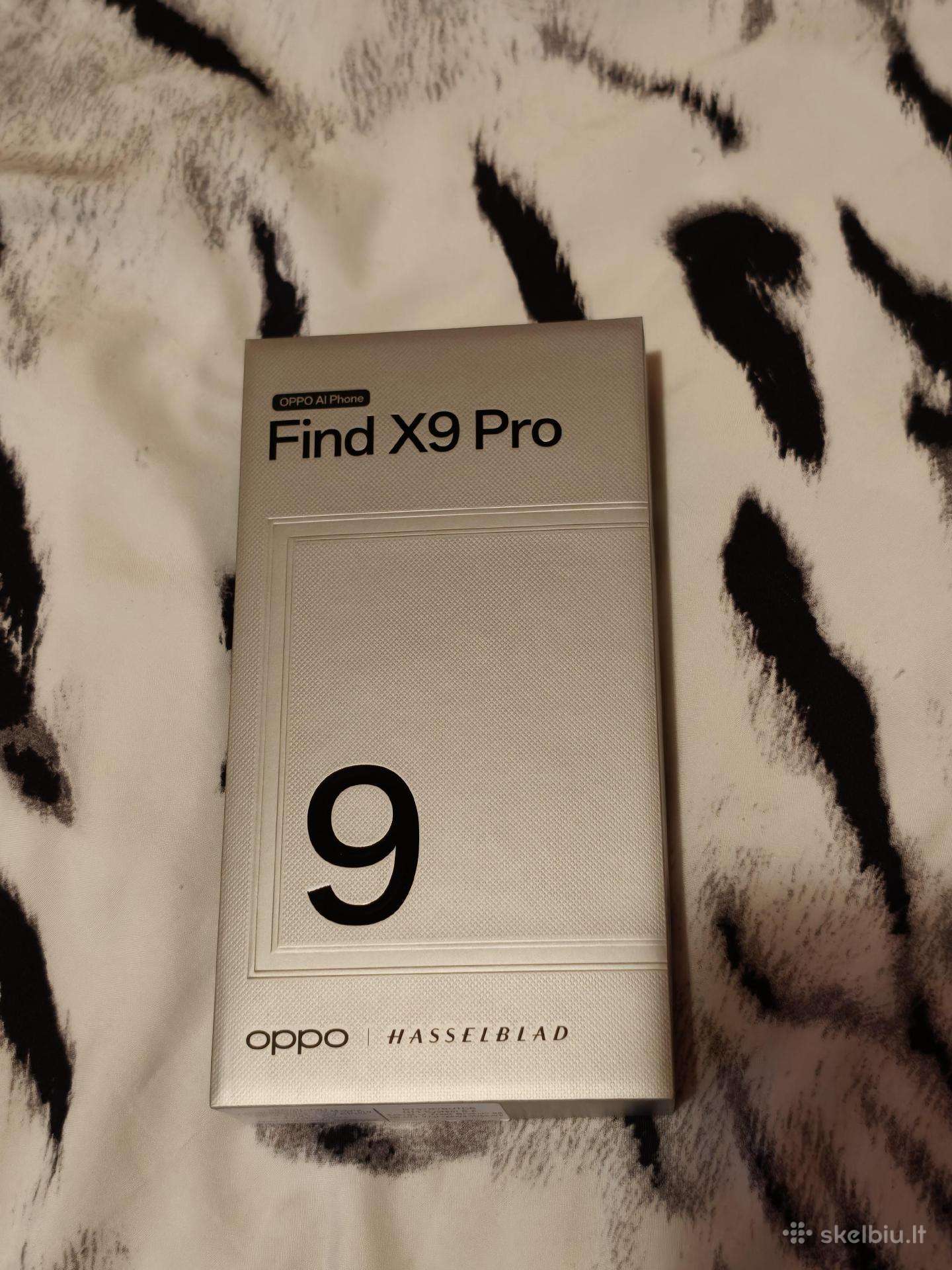 Parduodu oppo find x9 pro 16g. 512g