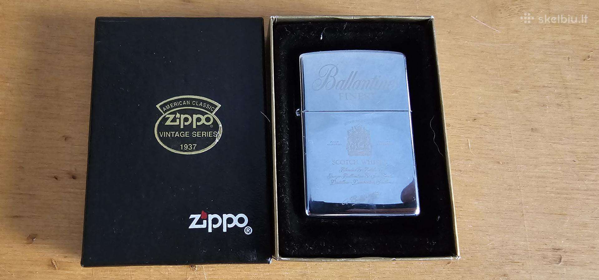 1999 Zippo Ballantines ziebtuvelis riboto leidimo