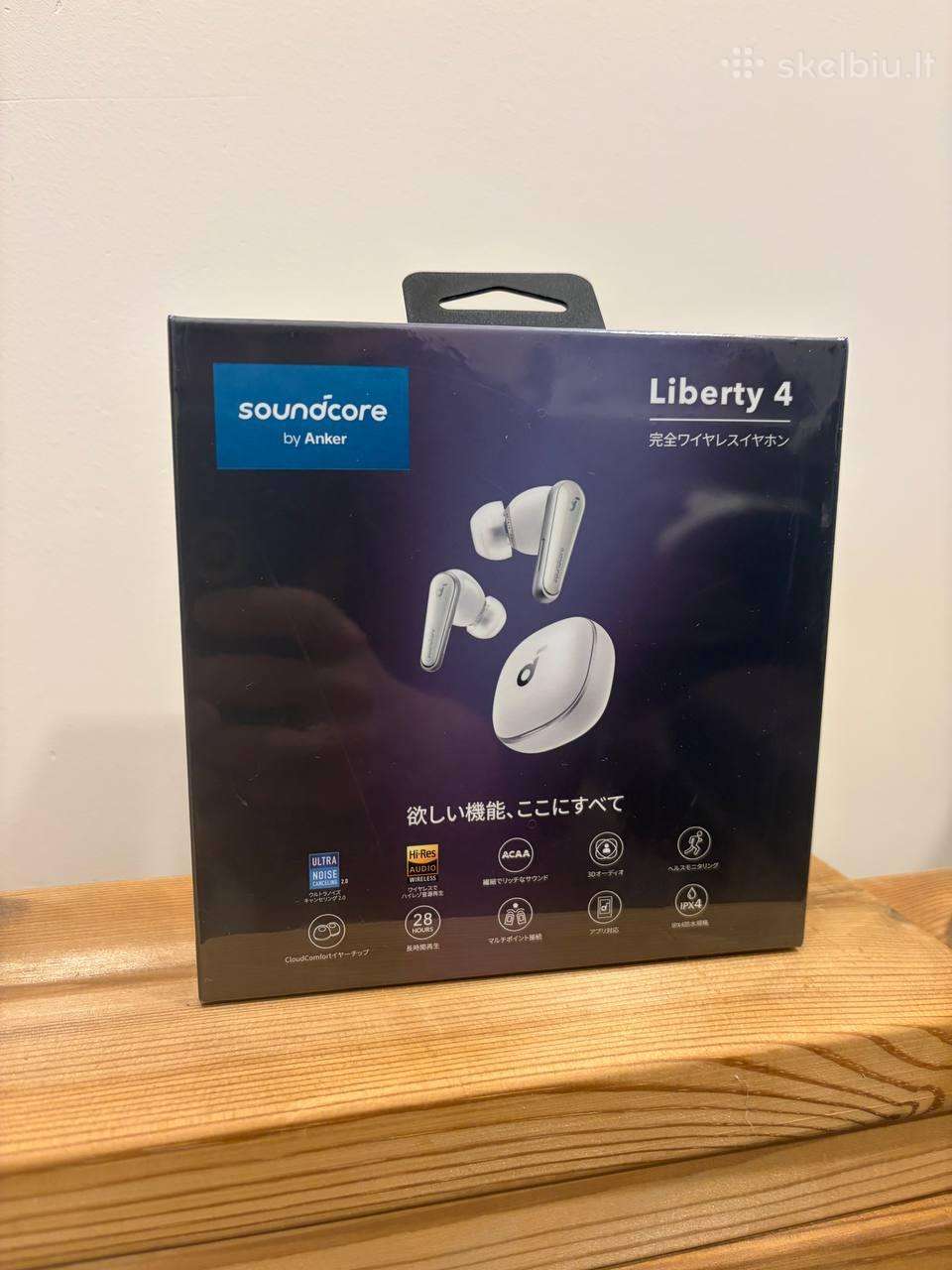 Soundcore Liberty 4 bevieles ausines