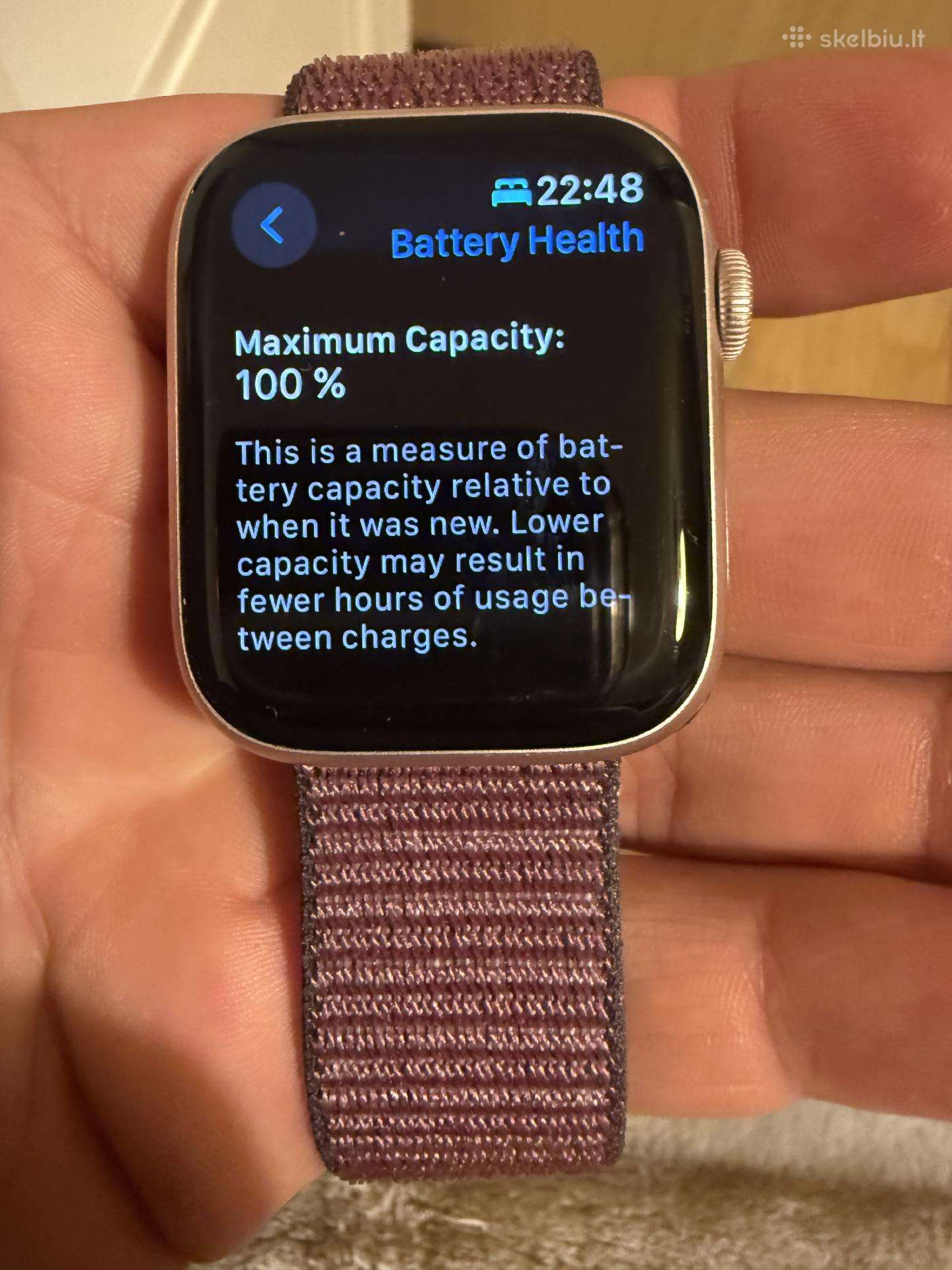 Apple watch 9 45mm aluminium pink