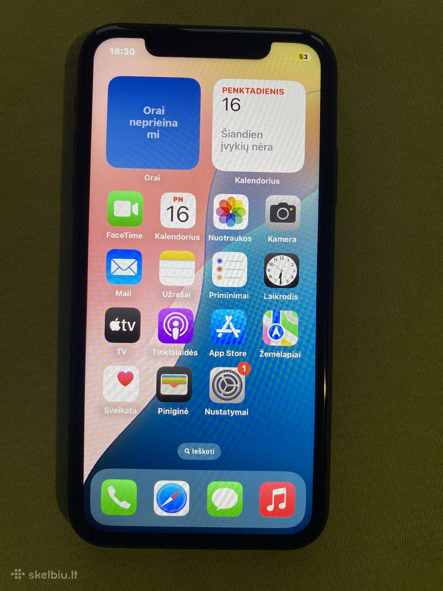 iPhone Xr.batrry 96%