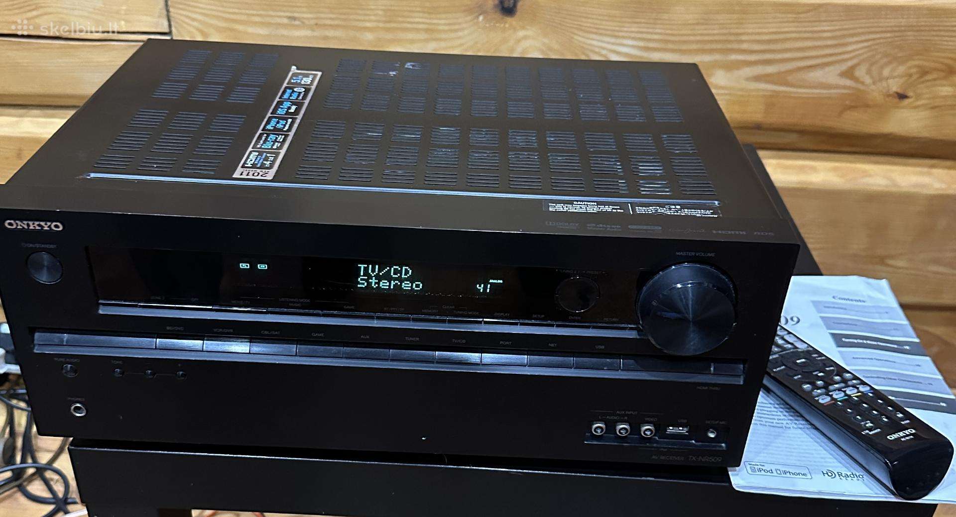 Onkyo Tx-nr509 AV resiveris