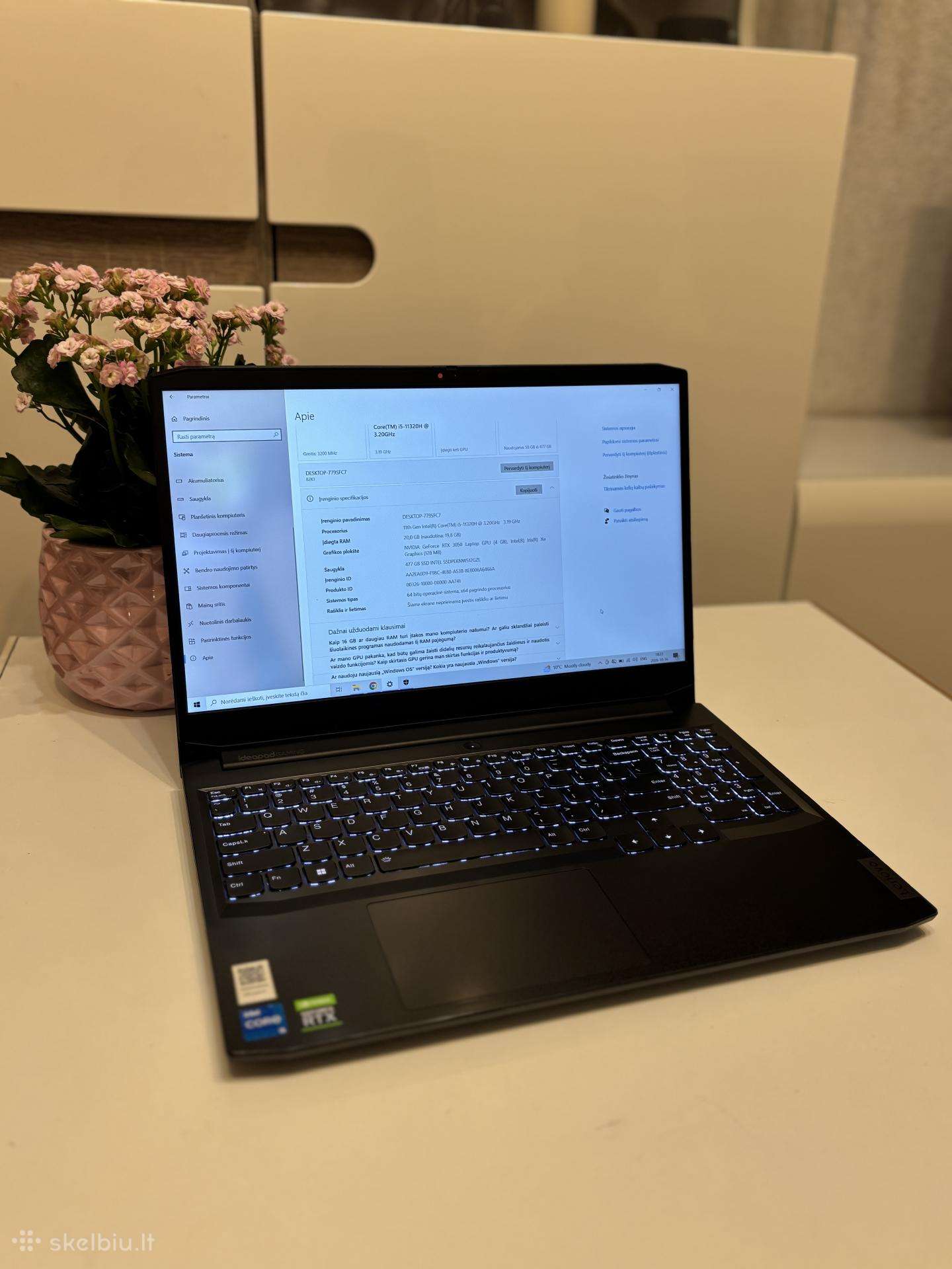 Lenovo Ideapad Gaming 3 15ihu6
